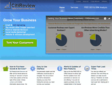 Tablet Screenshot of citireview.com